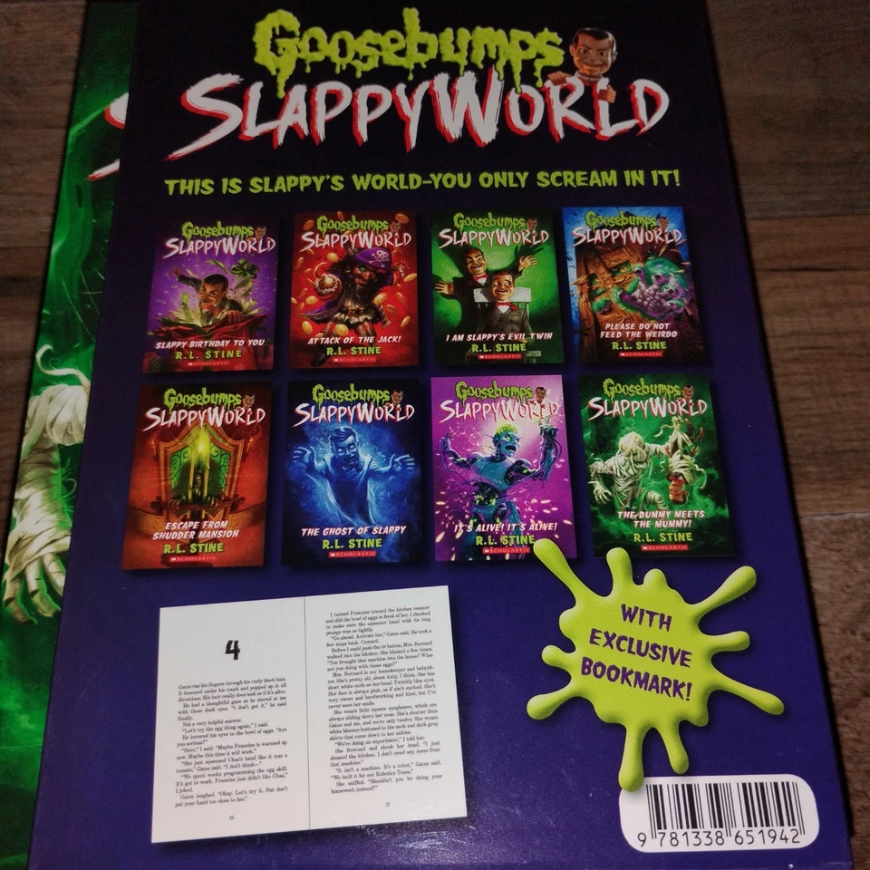 Goosebumps SlappyWorld Box Set 1-8 & Bookmark by R. L. Stine 2017 - Image 4 of 4