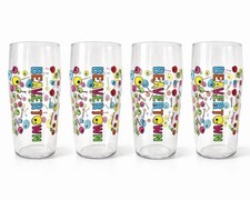 Beavertown Neck Oil IPA Pint Glasses Set of 4 Skull & Bones Craft Beer Glass