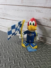 Stuffins 1999 Woody Wood Pecker Team Woody Nascar Stuffed Plush Toy... Rare