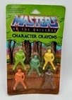 Vintage Mattel 1984 Masters of the Universe Character Crayons Pack of 5 Heman