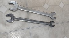 Craftsman Sae 2pc Premium Thin Tappet Wrench Set V Series Usa Vgc No. 3 No. 4