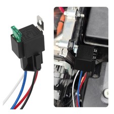 Auto Relay 12V 30A 4Pin SPST with Fuse Lead