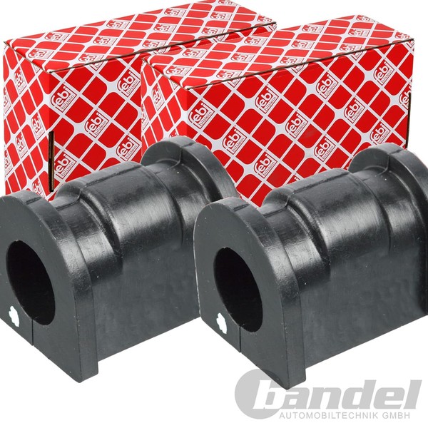 2X Febi 22Mm Stabilager Vorne Passend FüR Opel Agila Links+Rechts-image