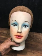 Practice Beauty School Mannequin Hair Styling Training head  Halloween Scare