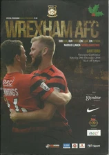 WREXHAM v DARTFORD VANARAMA CONFERENCE PROGRAMME 14/15 SEASON red dragons