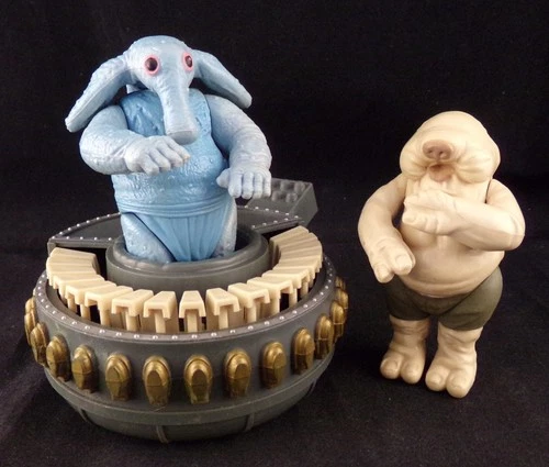 1983 Snootles Rebo Band Vintage Star Wars Figures Max Rebo w/ Piano & Droopy