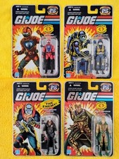 GI Joe 25th Anniversary 4 figures Destro Hiss Driver Serpentor Air Trooper