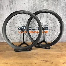 Hunt 50 Carbon Aero Disc SL Carbon Tubeless Disc Brake Wheelset 700c 1446g