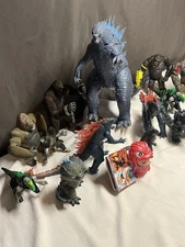 NECA Bandai Godzilla Vs. King Kong Lot Of 14 Action Figures Vintage Japan-Now