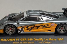1/43 McLaren F1 GTR Le Mans 1995 #59 Diecast Model Used