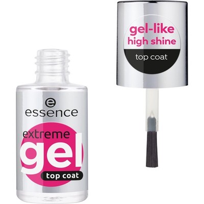 essence extreme GEL top coat, Überlack, Nr. 8 ml (1er Pack), 01 Gloss To Go