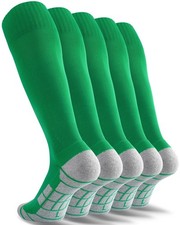 Youth Soccer Baseball Socks 5 Pairs, Football Sport, Softball Team Athletic S...