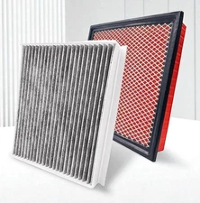 Engine & Cabin Air Filter For F-150 (15-23), Navigator (18-24), EXPEDITION V6 