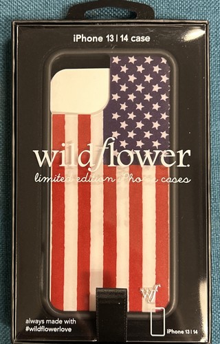 Wild Flower iPhone 13/14 Case - American Flag - New