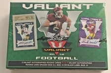 2018 Leaf Valiant Football Hobby Box