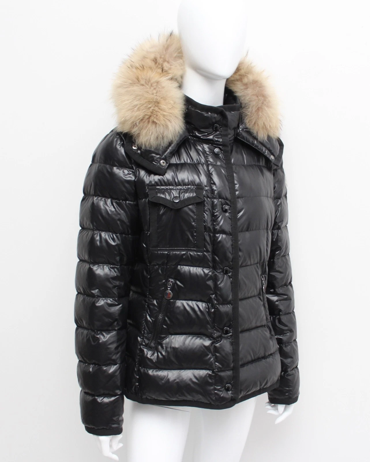 Autentico piumino trapuntato donna MONCLER Armoise nero taglia 5 L XL
