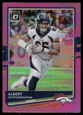 2020 Donruss Optic #124 Albert Okwuegbunam Pink