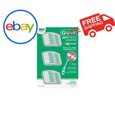 GUM Soft-Picks Advanced Mint, 180 Count FREE SHIPPING