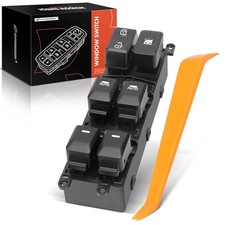 Front Driver Side Master Power Window Switch - Compatible with Kia Forte 2013