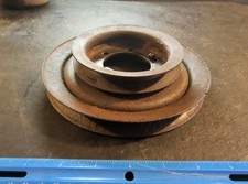 Vintage Double Crank Pulleys For Chrysler Flathead Six