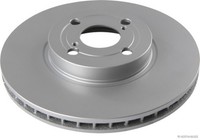 2X Bremsscheibe Herth+Buss Jakoparts J3302134 FüR Toyota Corolla NDE120_ NDE120R