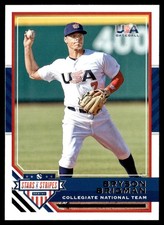 2017 Panini Stars and Stripes Bryson Brigman USA #91