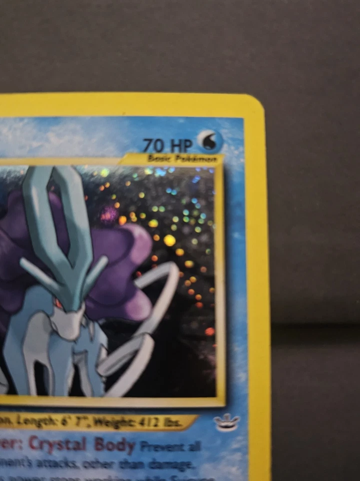 Suicune Neo Revelation 14/64 Holo Rare Pokemon Card WOTC  - Image 3 of 4