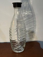 SodaStream Sparkling Water Bottle 23.7oz Glass Carafe Fountain Penguin Aqua Fizz