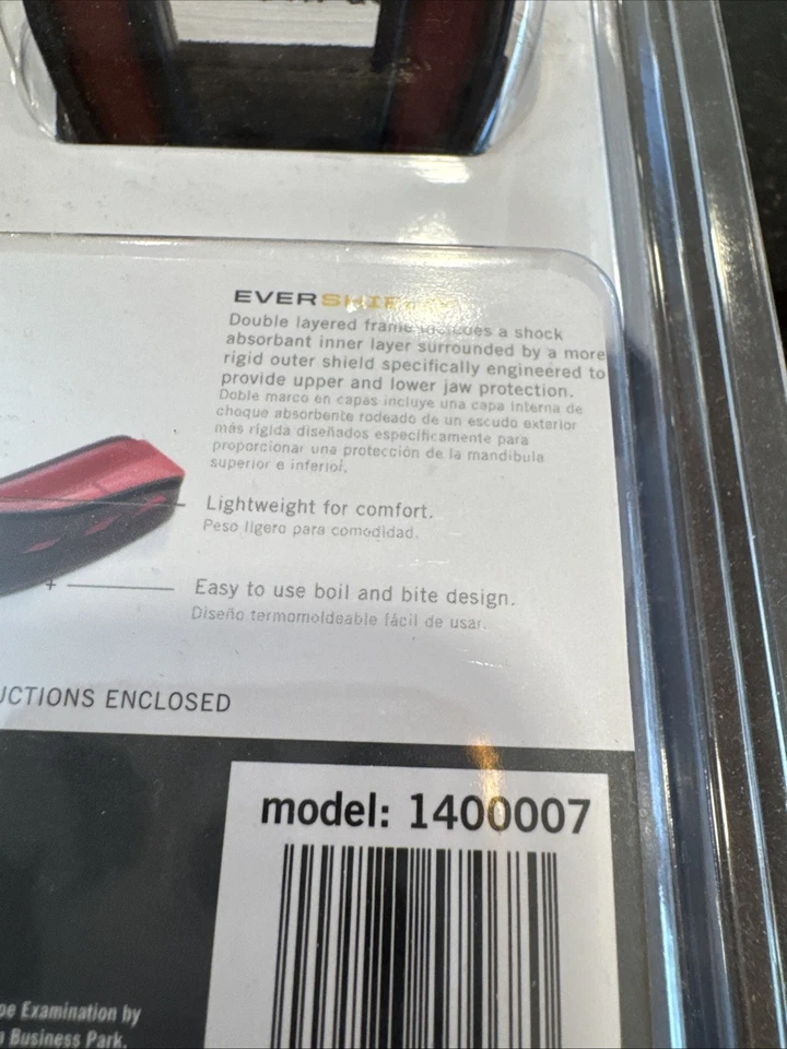 Nuevo Protector Bucal Doble Everlast Evershield Negro Boxeo y MMA Modelo: 1400007 Foto 4 de 4