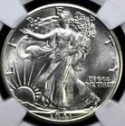 1941 WALKING LIBERTY HALF DOLLAR NGC MS 63 ROLLING SATIN LUSTER AND MINT BLOOM
