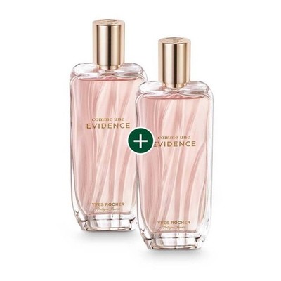 NEU & OVP - 2x 100ml Yves Rocher Comme Une Evidence - Eau de Parfum 200ml