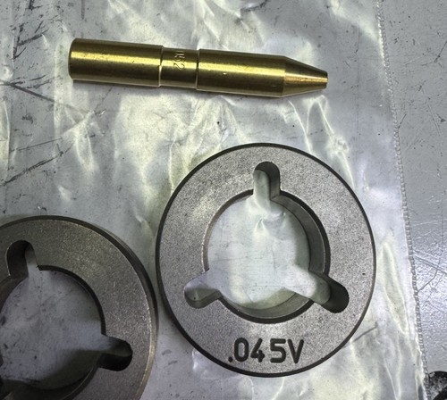 079596 Drive Roll Kit .045 for Millermatic 200, 210, 212, 250, 251, 252 Refur