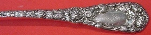 Chrysanthemum by Durgin Sterling Silver Gumbo Soup Spoon 6 7/8" Heirloom - Image 2 of 2