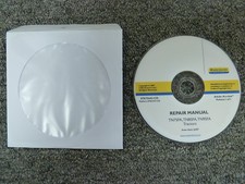 New Holland TN75FA TN85FA TN95FA Trattore Utilitario Officina Manuale Riparazione CD