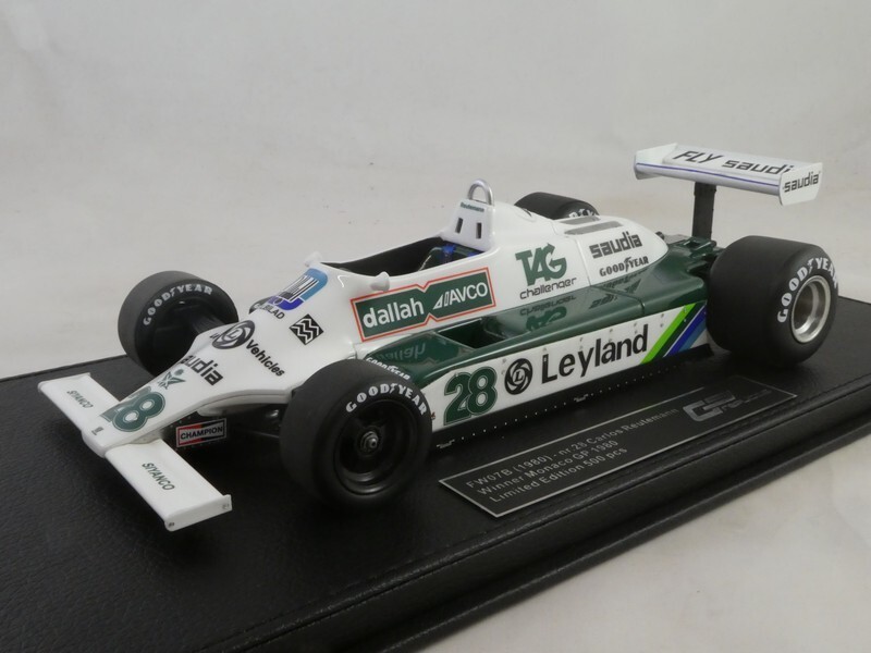 激レア　日本未発売　F1マシンコレクション　ウィリアムズFW07 1980年 激レア 日本未発売 F1マシンコレクション ウィリアムズFW07 1980