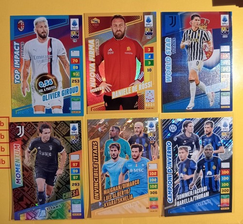 TITANS 2024-SPECIAL-LIMITED-RARE-MOMENTUM ADRENALYN XL -CARDS PANINI 2024 - Foto 1 di 128