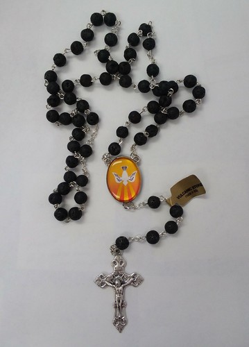 Rosary for the Restored Order, Eucharist & Confirmation on Centerpiece Black NIB - Picture 1 of 2