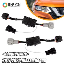 Headlight Wiring Harness Adapter for 2017-2020 Nissan Rogue Halogen To Full LED