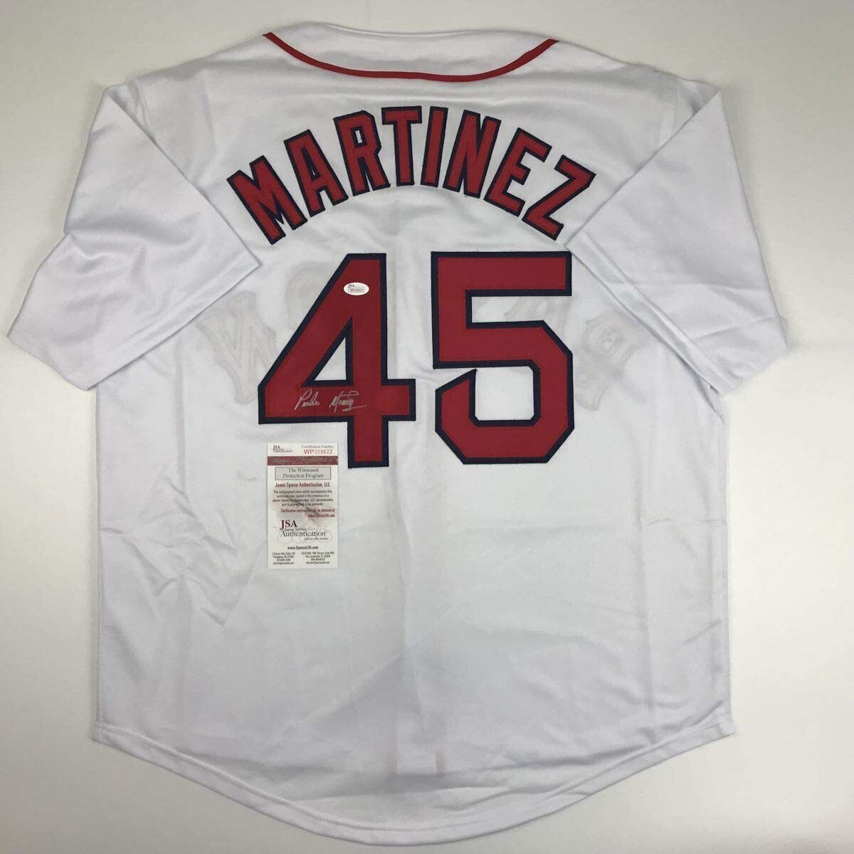 Manny Ramirez Signed Authentic Boston Red Sox Jersey Huge Signature With  JSA COA