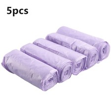 Nueva bolsa de basura PE 10 kg carga máxima negra/azul/amarilla/rosa/púrpura