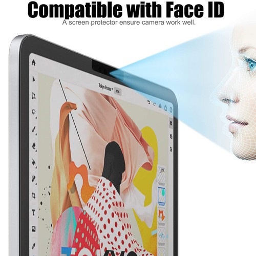 No Glare Scratch 3PCS Matte Screen Protector for Apple iPad 10 Pro 11 12.9 2022 - Picture 4 of 10