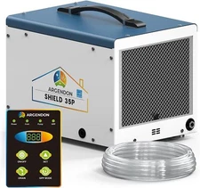Argendon 70 Pint Dehumidifier w/Pump & Hose for Basement Crawlspace 5 Y Warranty