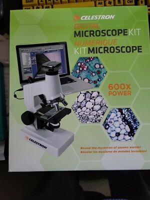 Celestron 44320 Microscope Digital Kit MDKWhite