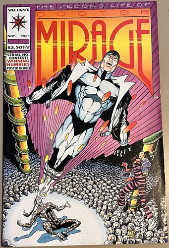 The Second Life of Doctor Mirage #1 Valiant Comics 1993 Bagged & Boarded GOOD!