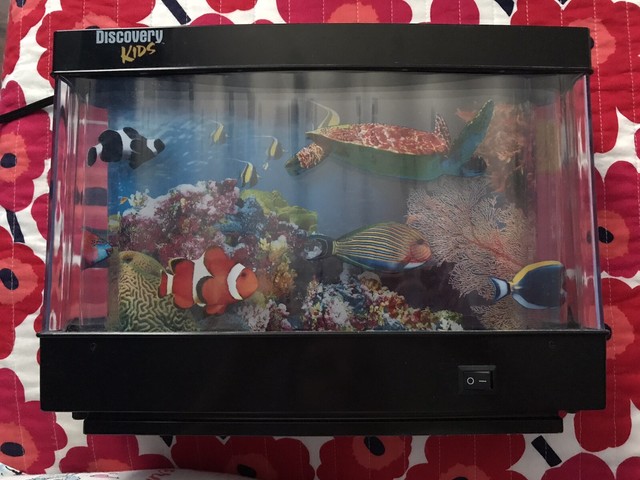 aquarium motion lamp