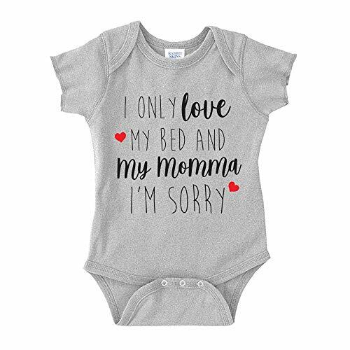 I Only Love My Bed and My Mamma Baby One Piece or Toddler T-Shirt