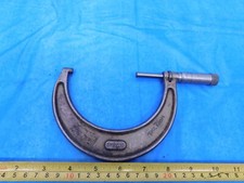STARRETT No. 436 3" - 4" RANGE OUTSIDE MICROMETER .001" GRADUATION INSPECTION