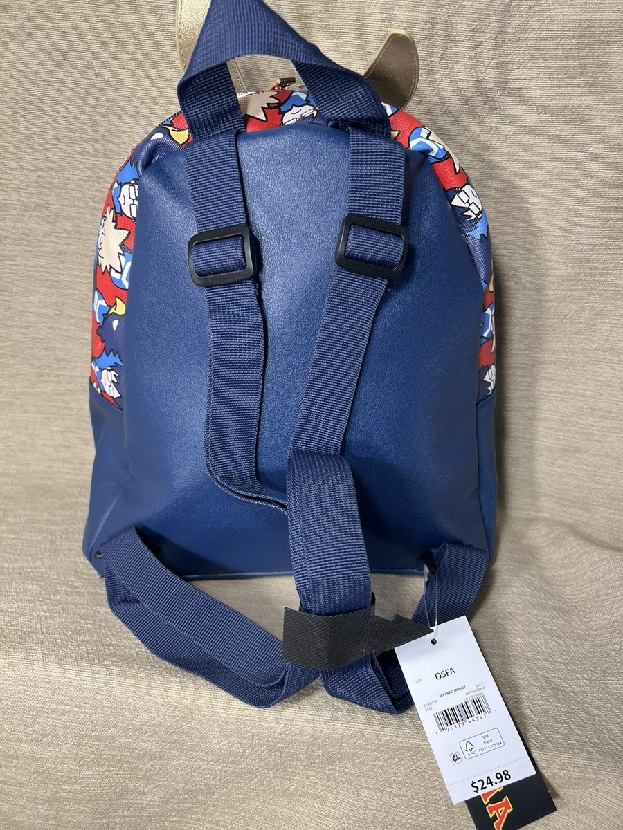 Bio World My Hero Academia Teens Mini Backpack Wings Iconic Character Funimation My Hero Academia Mini Backpack Funimation BioWorld 11” H X  main image 4