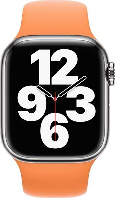 Apple Sport Band for Watch Series 7 - Marigold, Size Regular (45mm  