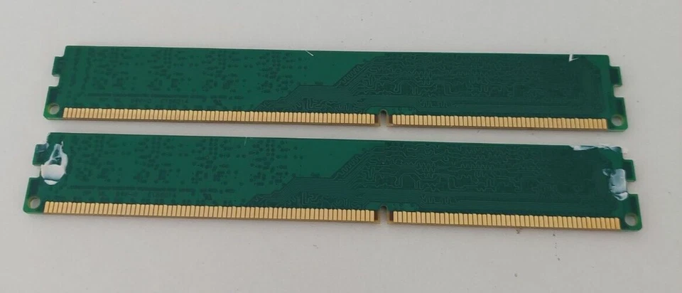 4GB KIT ( 2GB x 2 ) Transcend RAM DDR3 1333 VLP U Low profile Memory TESTED RARE - Image 2 of 2